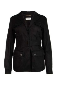 Baumwolljacke mit Klappentaschen