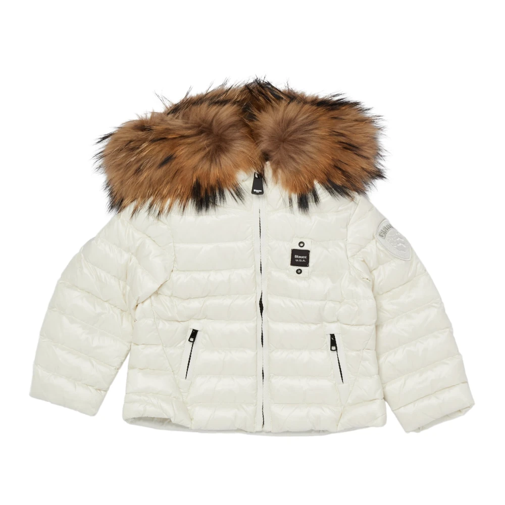 Blauer Vinter Blouson Jacka White, Flicka