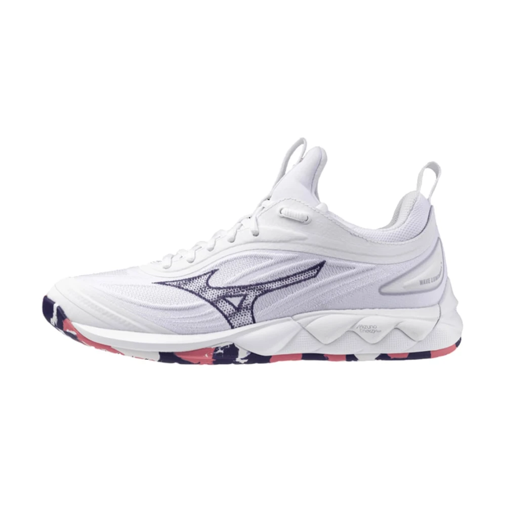 Mizuno White Trainers, Female, 8 Uk, Wave Luminous 3