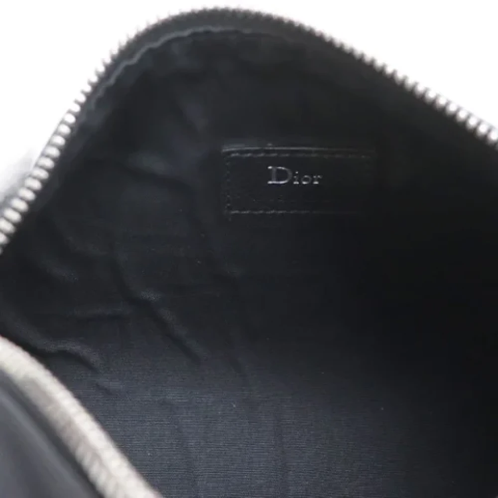 Dior Vintage Pre-owned Leather totes Black Dames