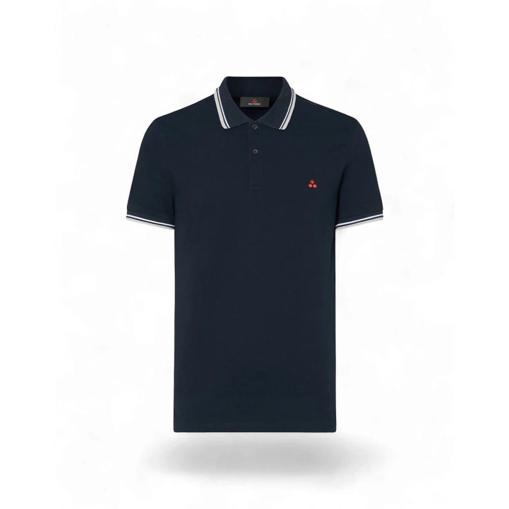 Peuterey Blue Polo Shirts, Male, 3XL, New Medinilla Str 02