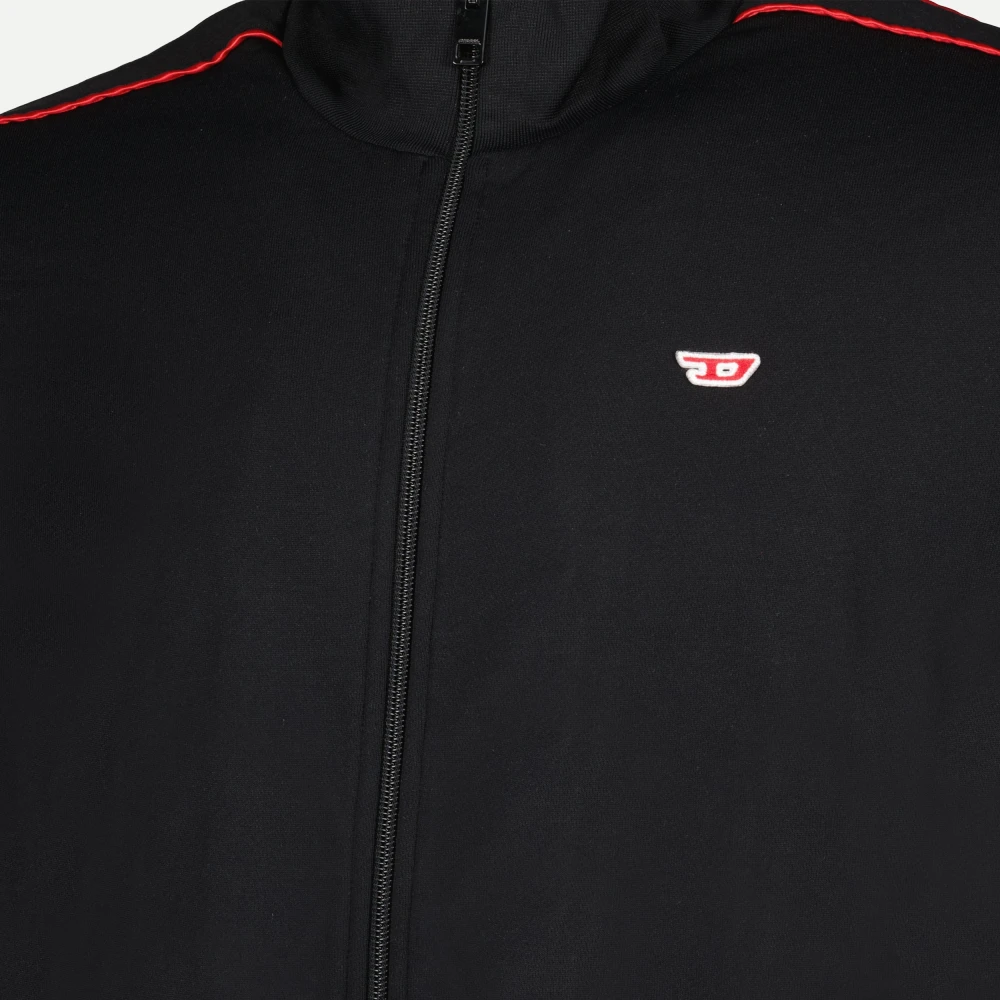 Diesel Moderne Zwarte Jas Black Heren