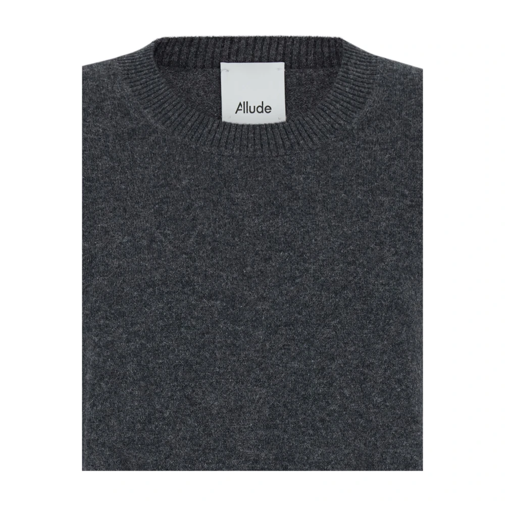 allude Cashmere Ronde Halstrui Gray Dames