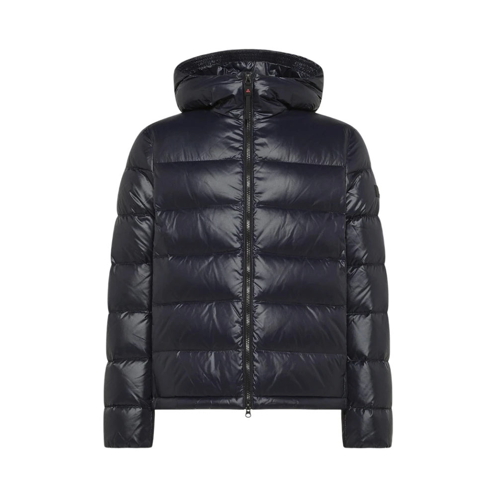 Peuterey Men's Blue Down Jackets, L, Quilted Urban Jacket Aw25