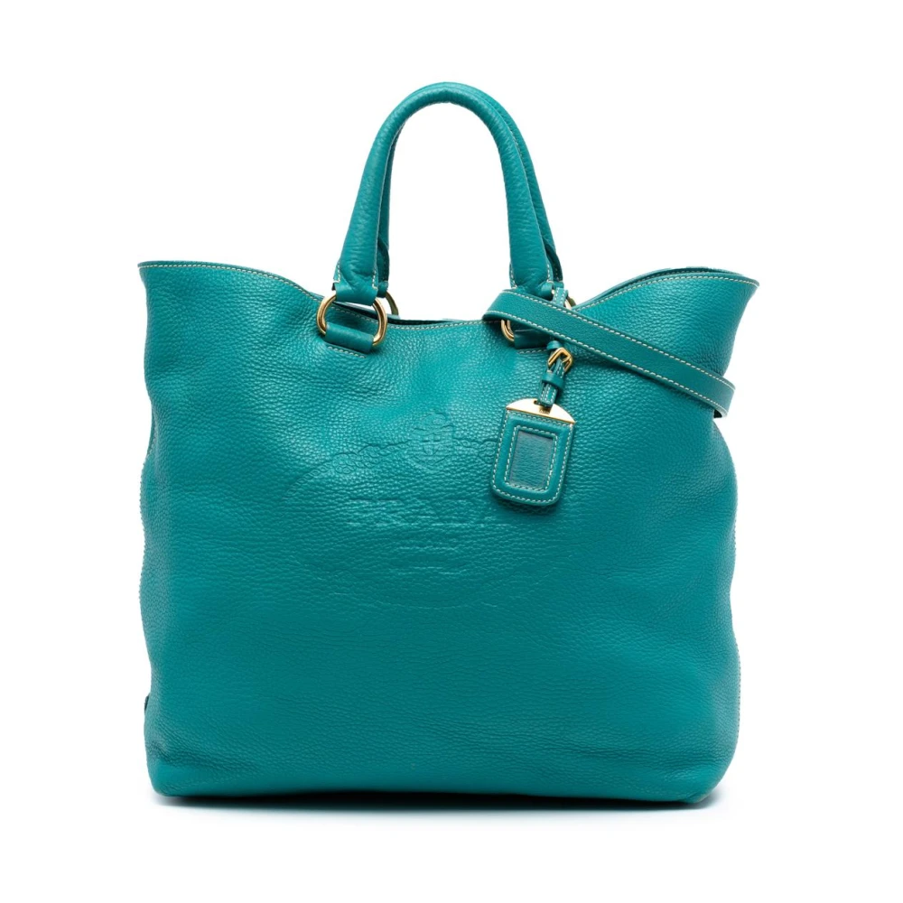 Prada Vintage Damen Blau Pre-Owned, One Sizegröße: