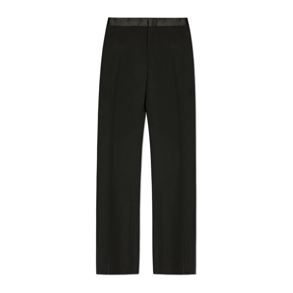 MM6 Maison Margiela Geplooide broek Black Heren