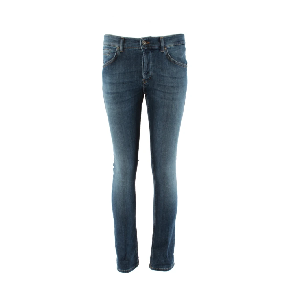 Dondup Blauwe Heren Jeans Slim Fit Blue Heren