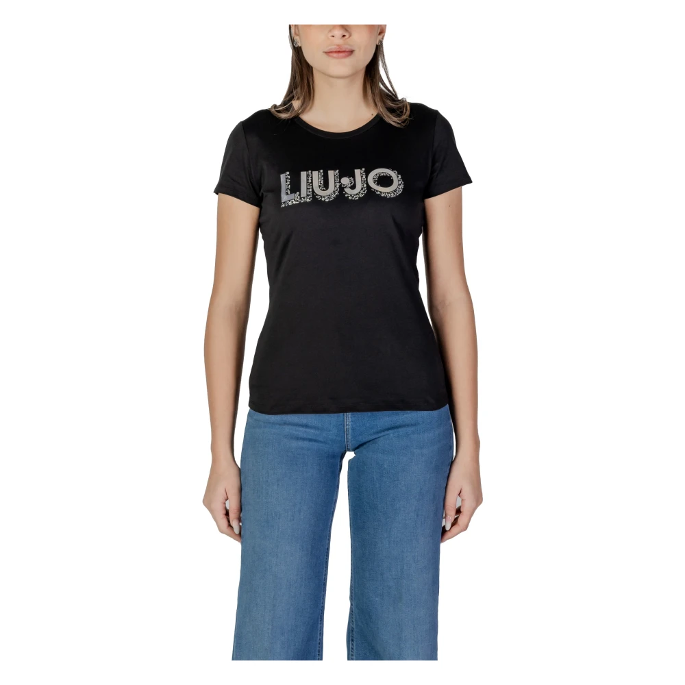 Liu Jo - Tops > T-Shirts - Black - Liu Jo - Modalova