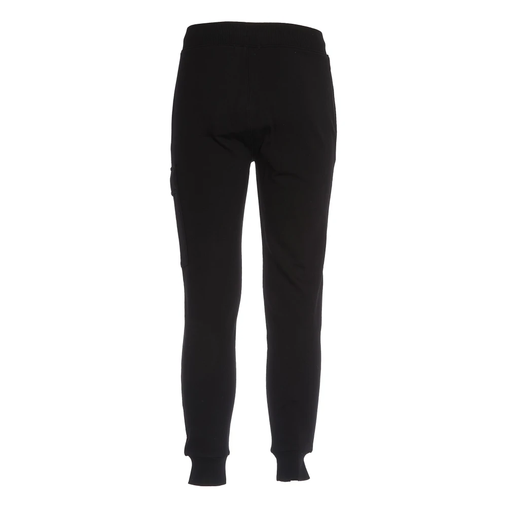 C.P. Company Zwarte Cargo Sweatpants Aw24 Black Heren