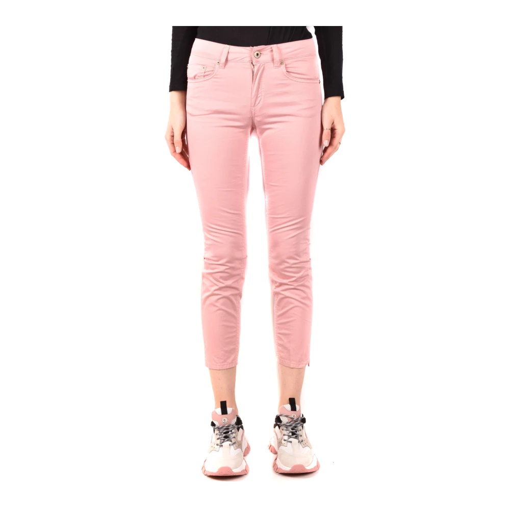 Dondup Trousers Pink Dames