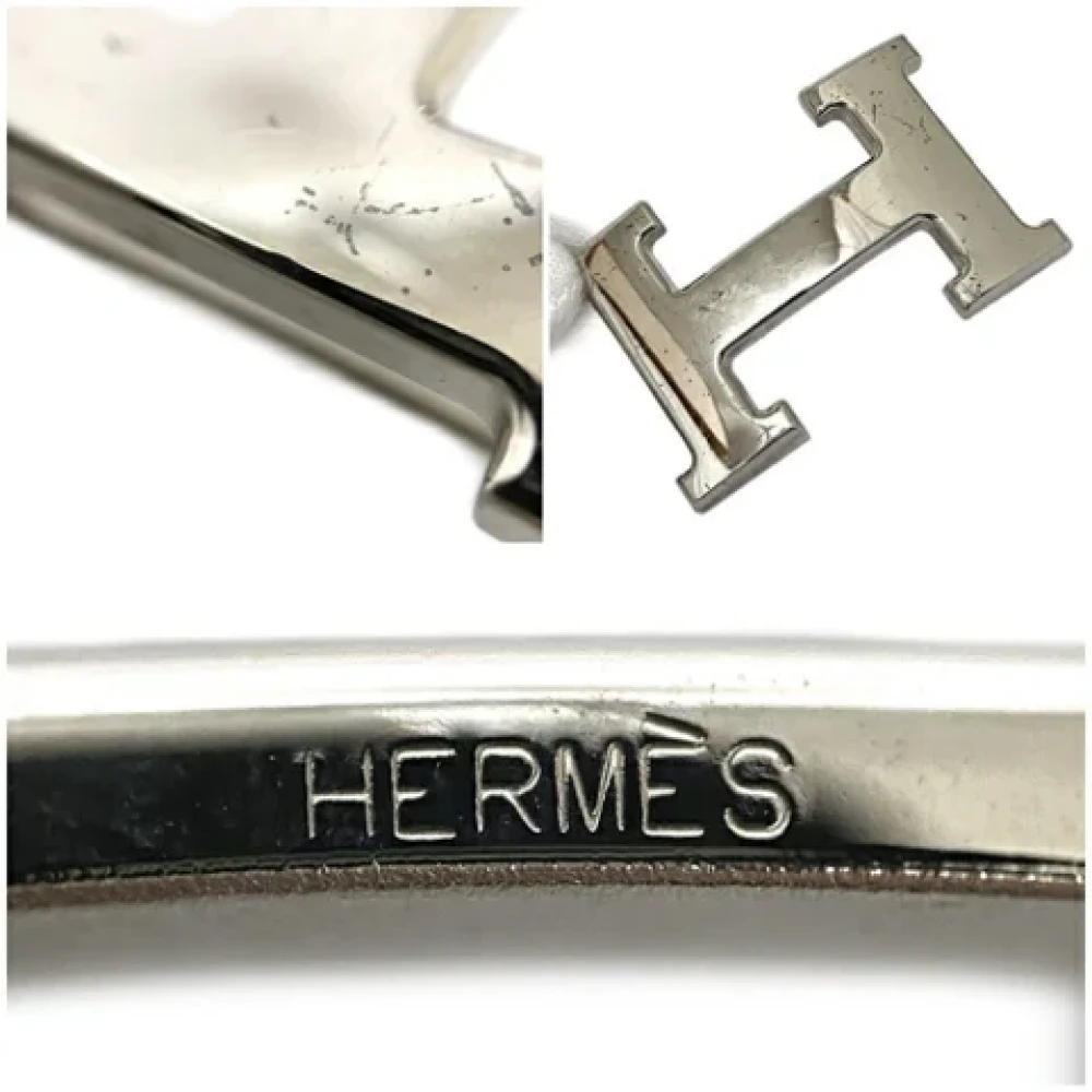 Hermès Vintage Pre-owned Leather belts Blue Dames