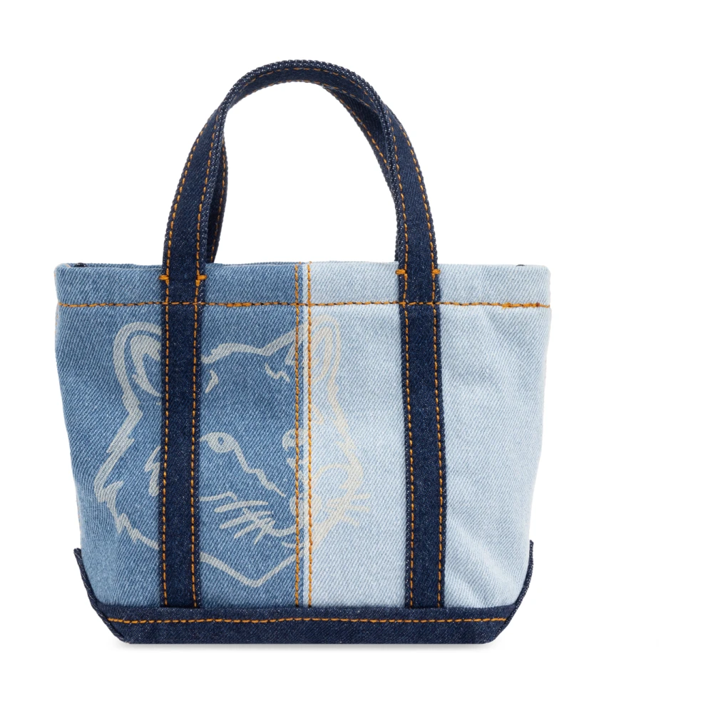 Maison Kitsuné Handtas Blue Dames
