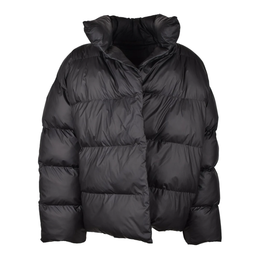 Balenciaga Nylon Pufferjas Black Heren