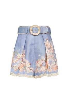 clear-blue-shorts-with-adjustable-belt
