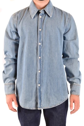 Ledig och elegant oversized jeansskjorta
