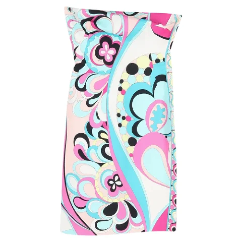 Emilio Pucci Pre-owned Cotton dresses Multicolor Dames