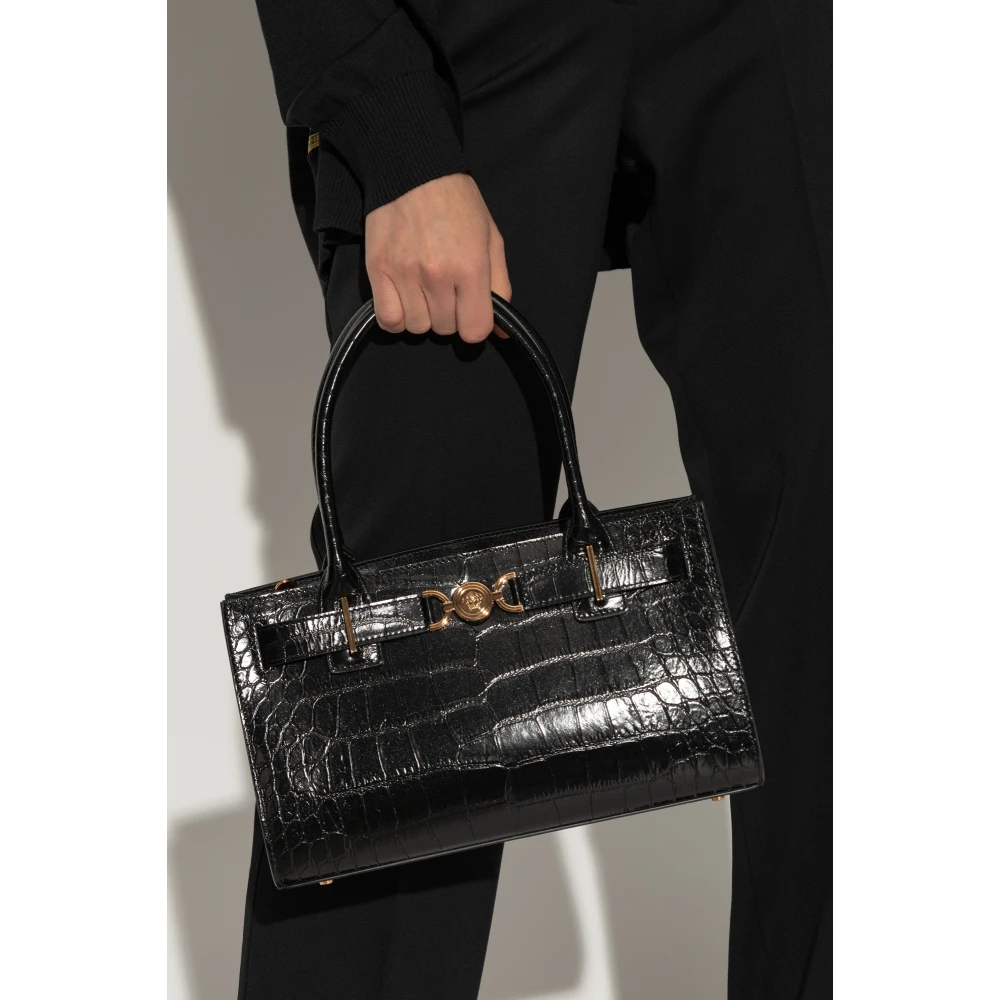 Versace Medusa 95 Medium Schoudertas Black Dames
