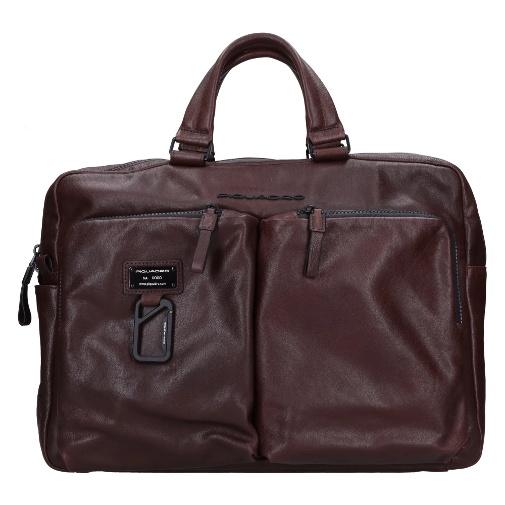 Piquadro Donkerbruin Brown Heren