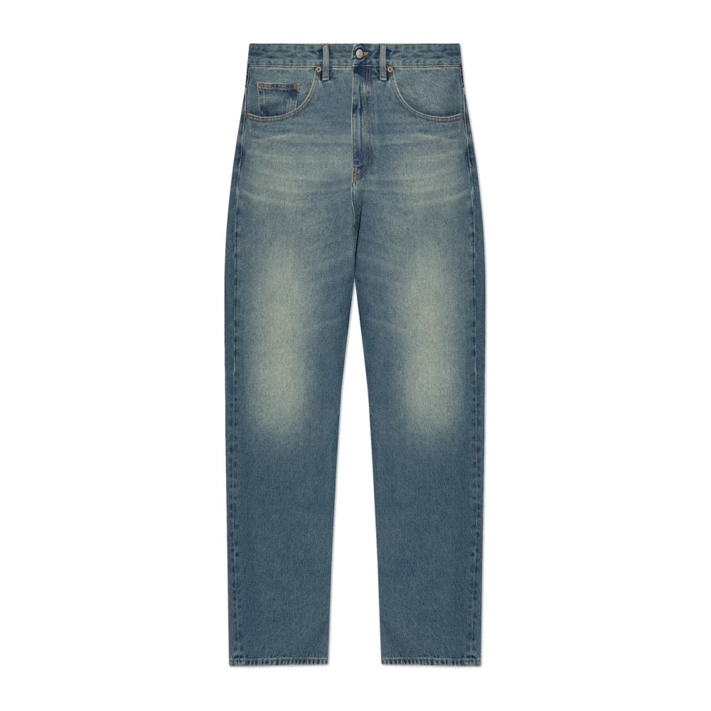 MM6 Maison Margiela Klassieke Denim Jeans met Vijf Zakken Blue Heren