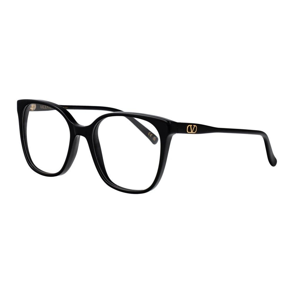Valentino Garavani Women's Black Glasses, 55 Mm, Optical Frame
