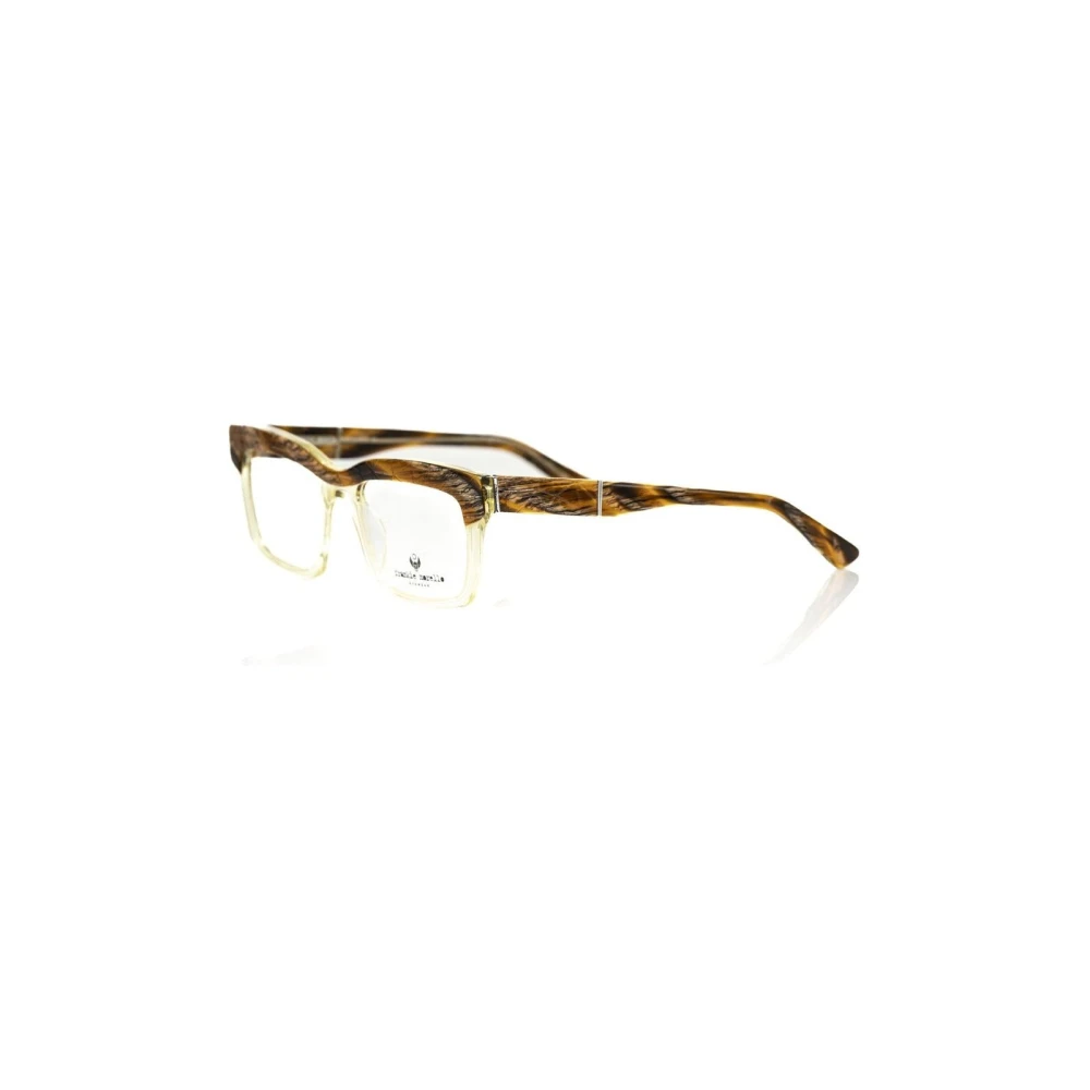 Frankie Morello Clubmaster Bril Tijdloze Elegantie Brown Heren