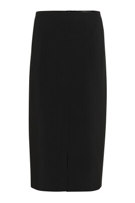 jupe-midi-noire-classique-avec-fente-arriere