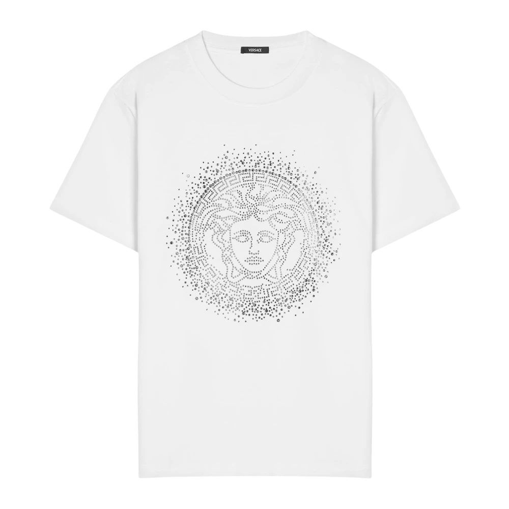 Versace Donna Bianco Top, Xs, New,