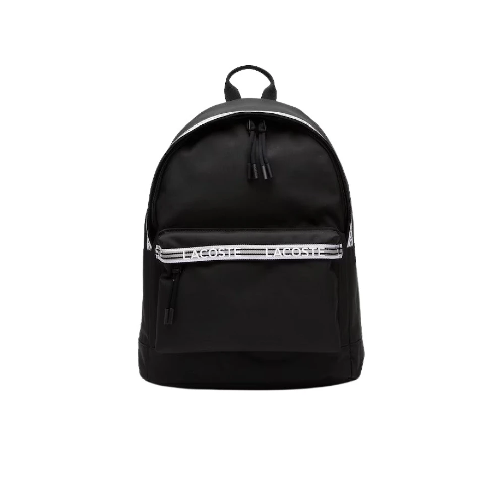 Lacoste Donna Nero Borse, Taglia Unica, New,