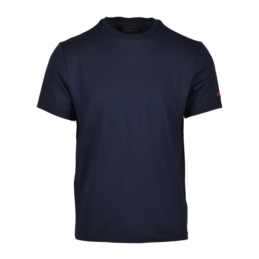 Peuterey Zijde Katoen T-shirt Green Heren