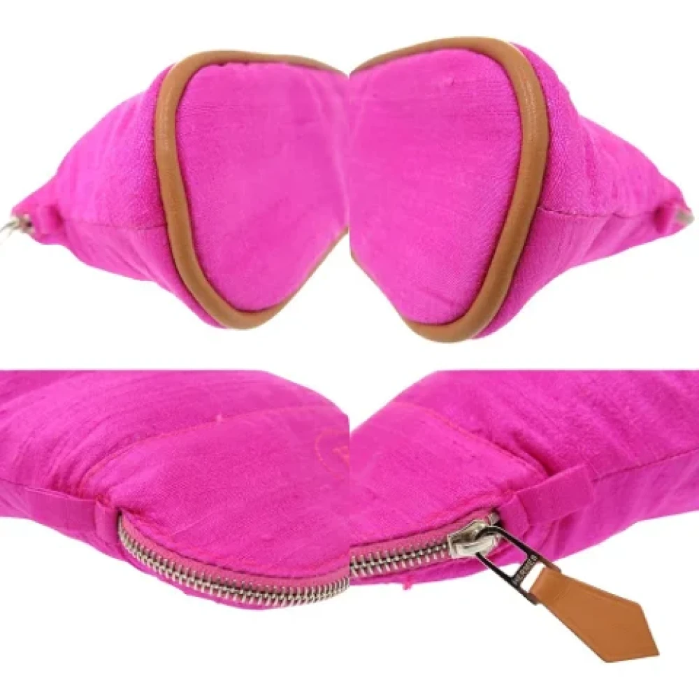 Hermès Vintage Pre-owned Silk pouches Pink Dames