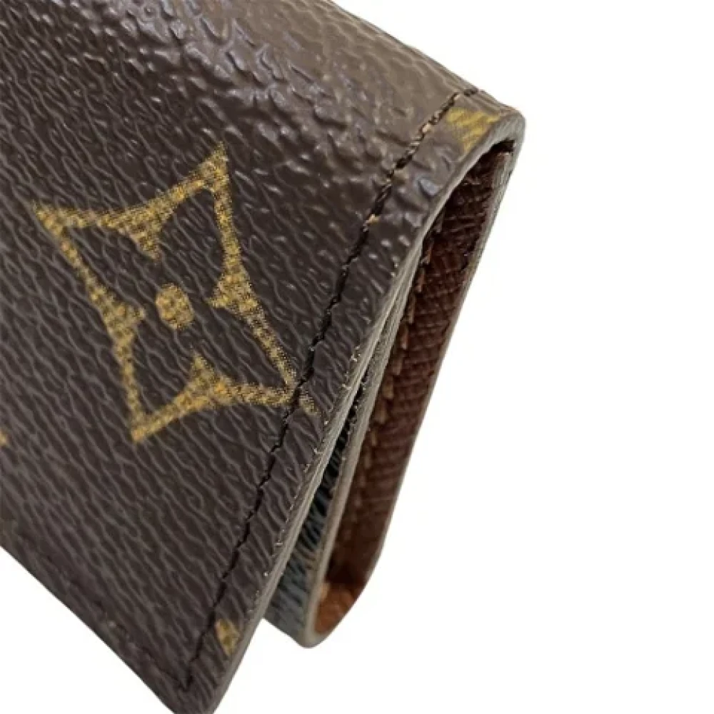 Louis Vuitton Vintage Pre-owned Fabric key-holders Brown Unisex