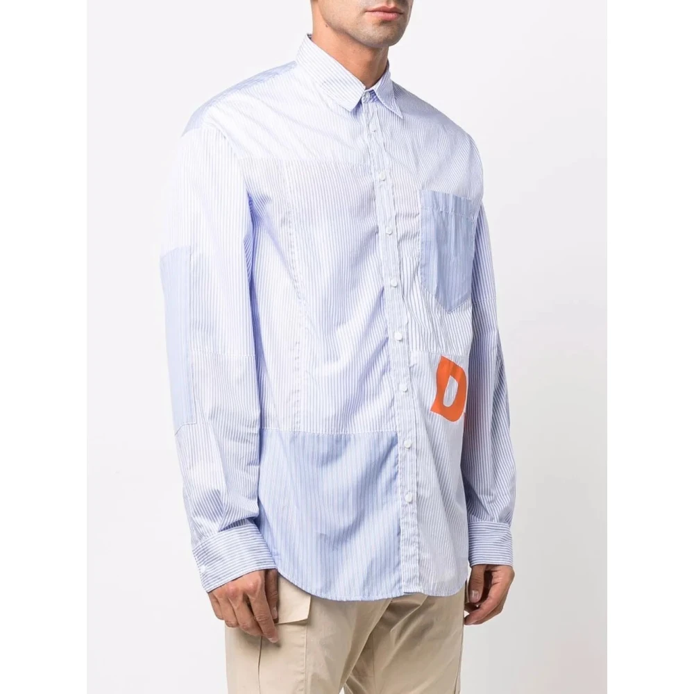 Dsquared2 Casual overhemd voor mannen Blue Heren