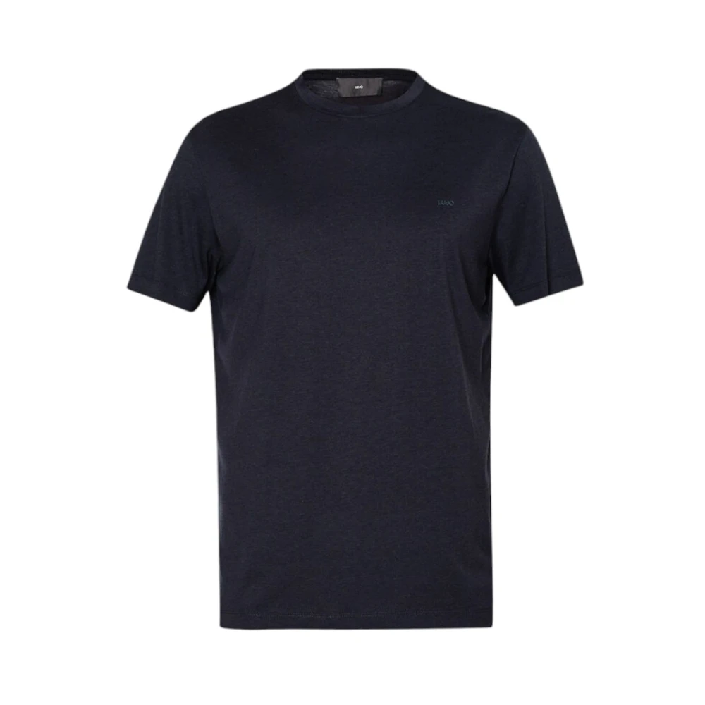 Liu Jo Casual Katoenmix T-shirt Blue Heren