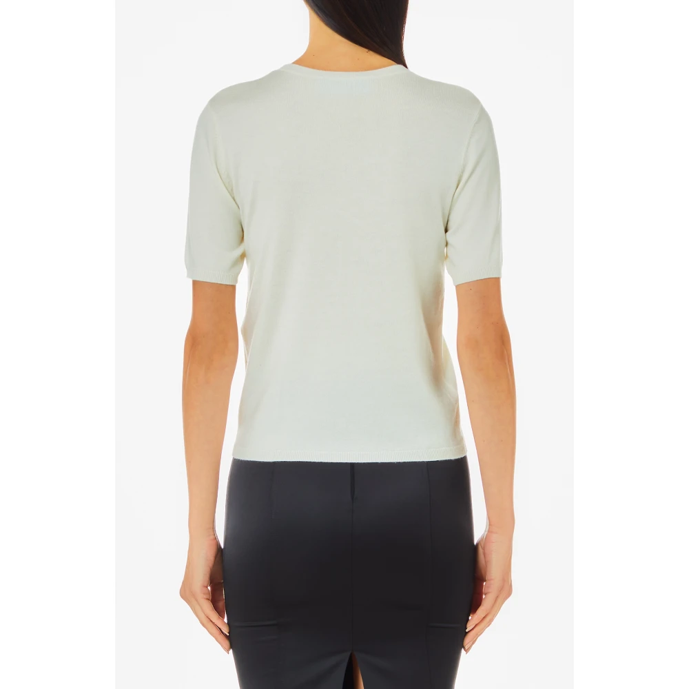 Blugirl Stijlvolle Blauwe Jurk White Dames