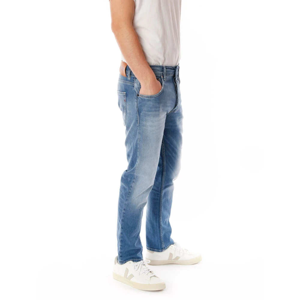 Replay Slim-fit Jeans Blue Heren