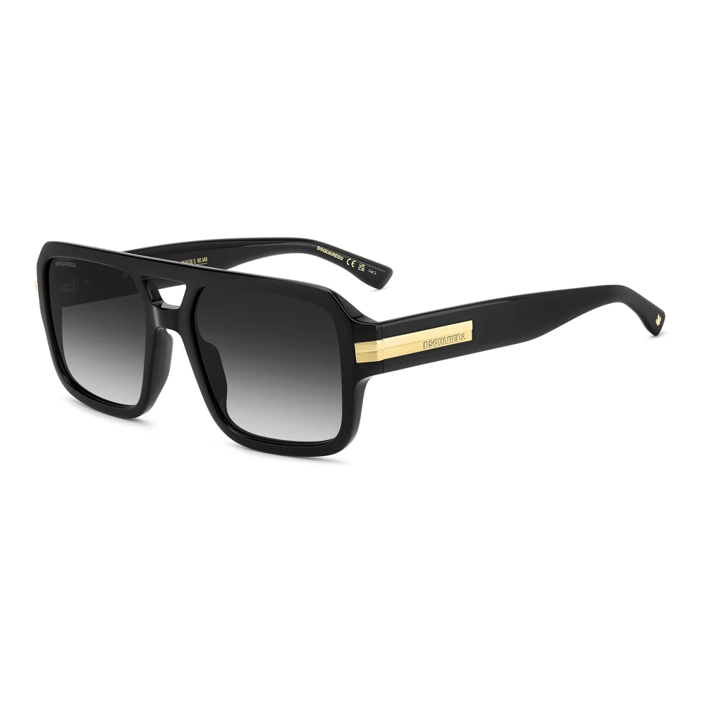 Dsquared2 Men's Black Sunglasses, 57 Mm, Sunglasses