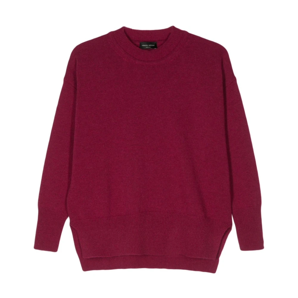 Roberto Collina Rode Sweaters voor Heren Red Dames