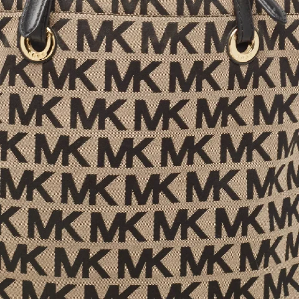 Michael Kors Pre-owned Canvas totes Black Dames