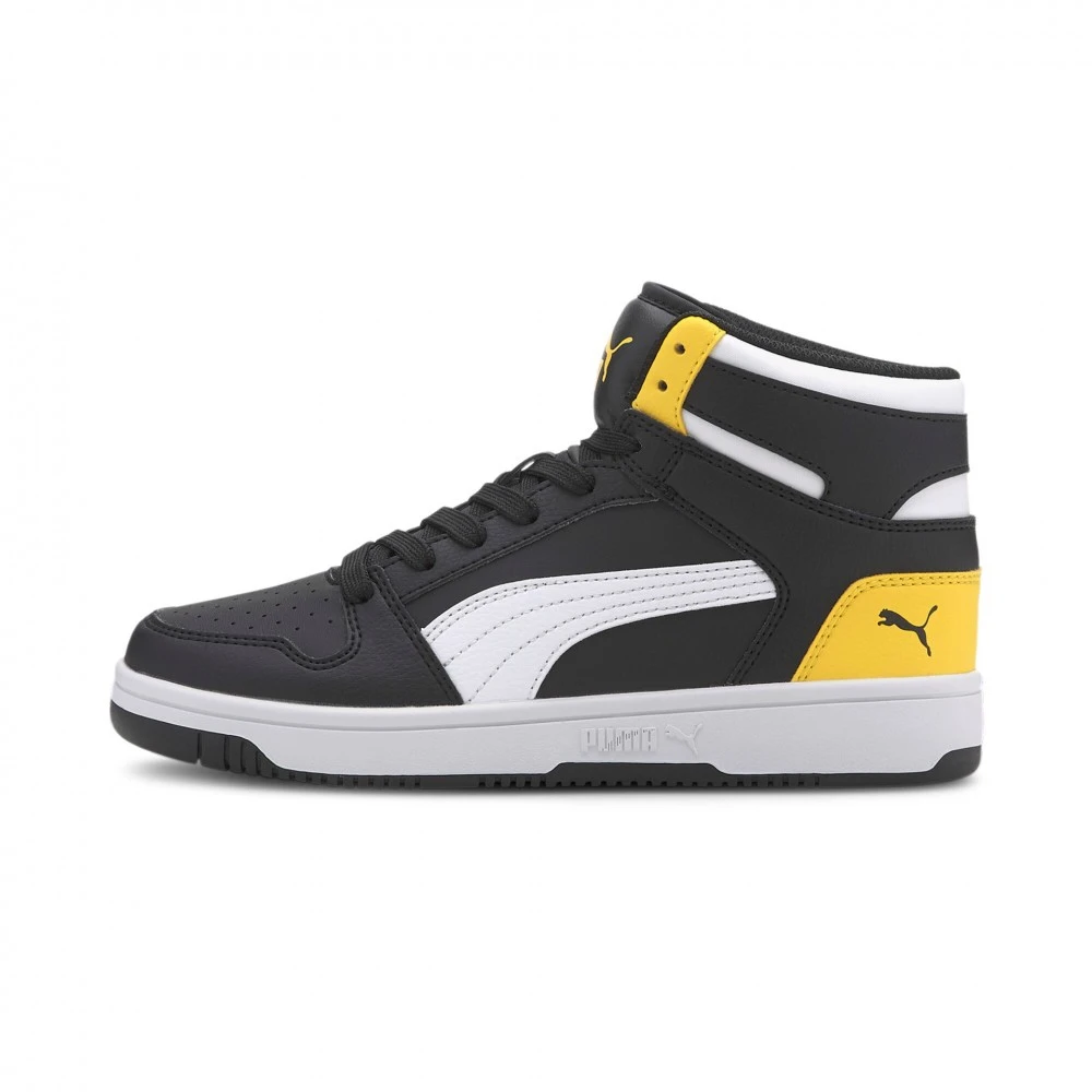 Puma Rebound Layup Sneakers Svart Vit Multicolor, Herr