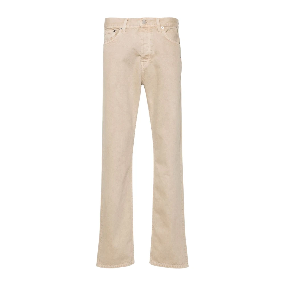 Sunflower Beige Wide Twist Straight Jeans - Male - Straight Fit Jeans - W31 - Jeans