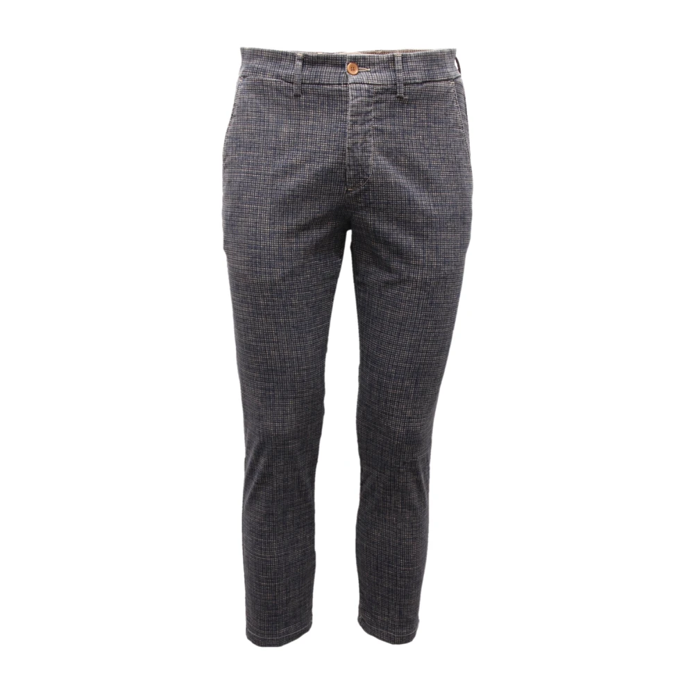 Harmont & Blaine Blue Chinos, Male, Xs, 2843Ar Pantalone Narrow Fit Trousers