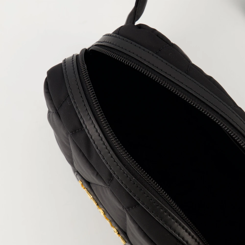 Versace Gewatteerde heuptas Lente-Zomer 2025 Black Heren
