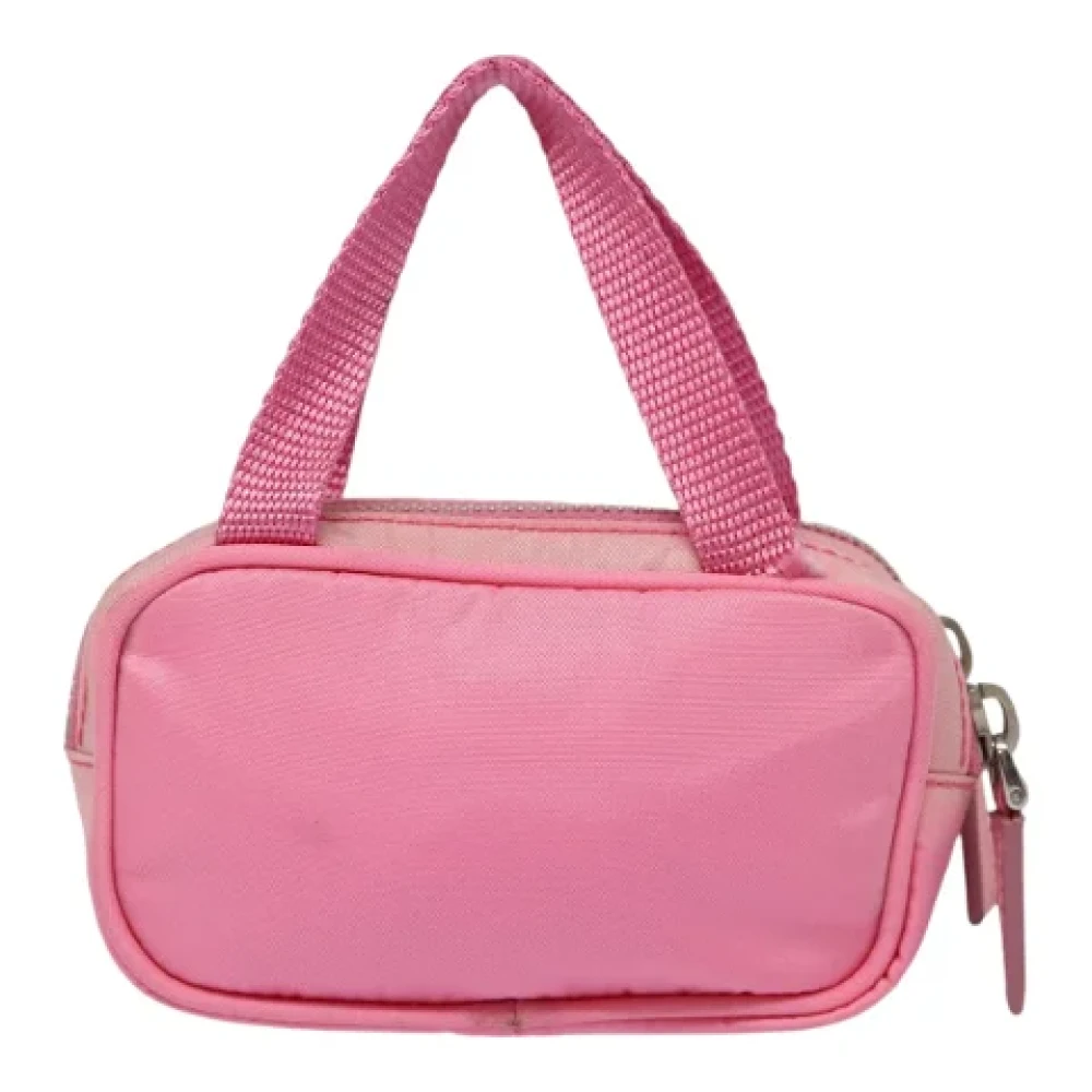 Prada Vintage Pre-owned Fabric prada-bags Pink Dames