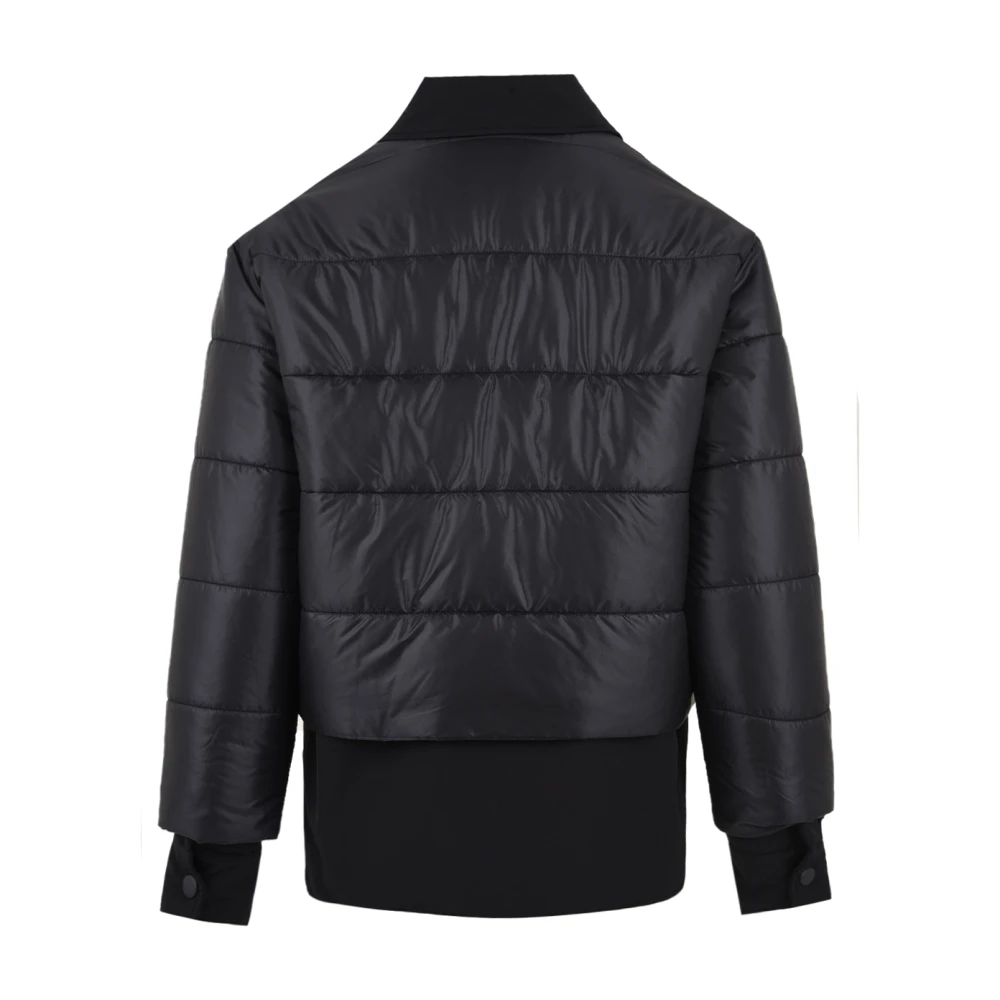 Aspesi Bimaterial Dawn Jacket Blue Dames