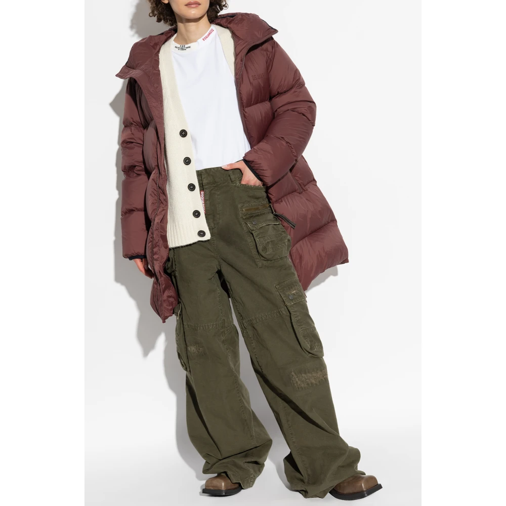 Dsquared2 Jas met logo Red Dames