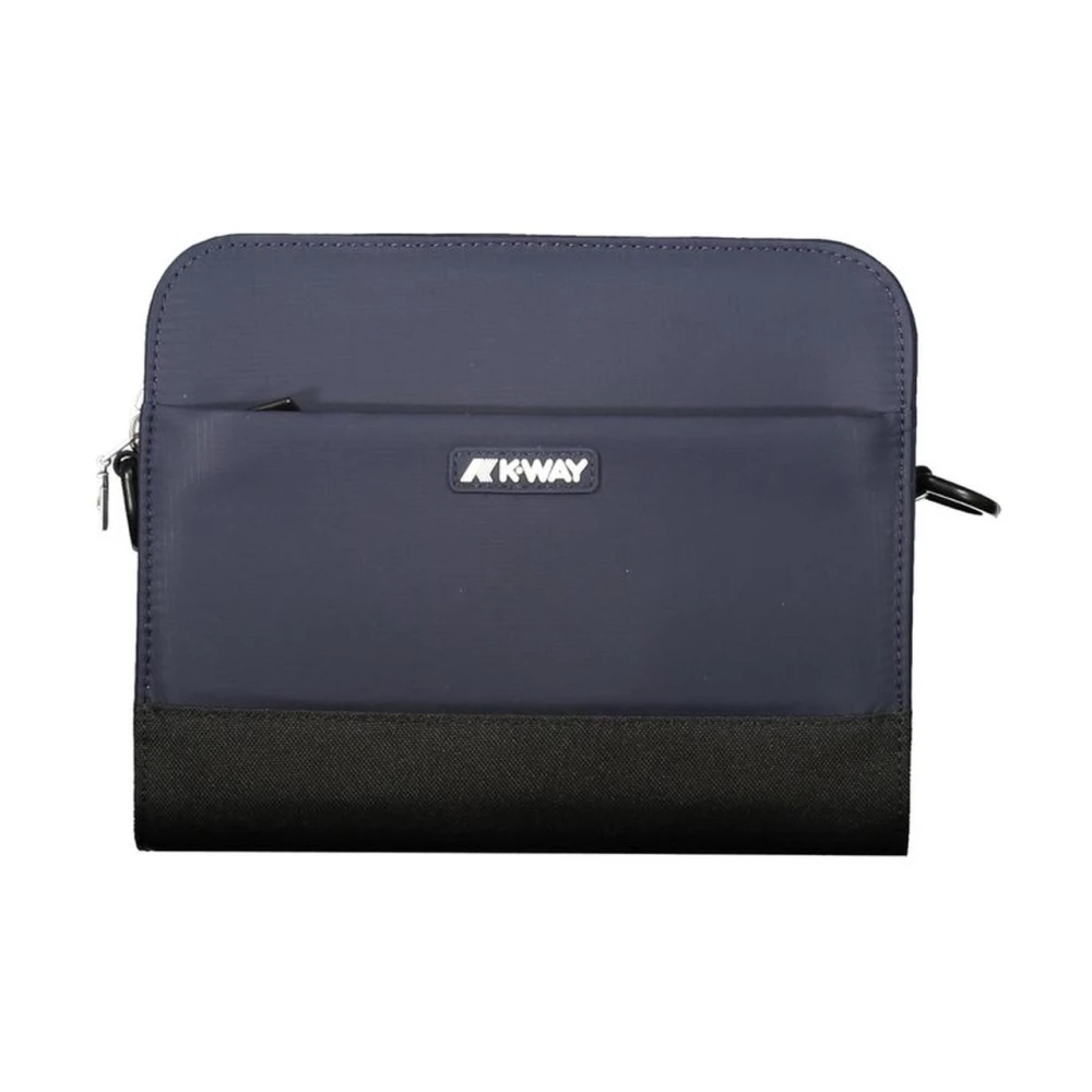K-way Elegante Blauwe Handtas voor Vrouwen Blue Dames