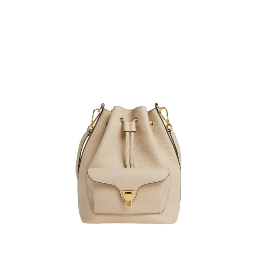 Coccinelle Women's Beige Beat Generation Bucket Bag - Bucket Bags - One Size - Bags
