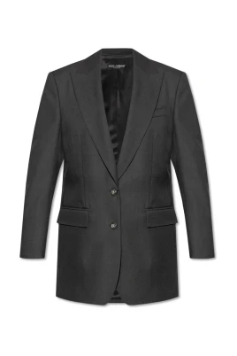 Ullblazer med enkel slits