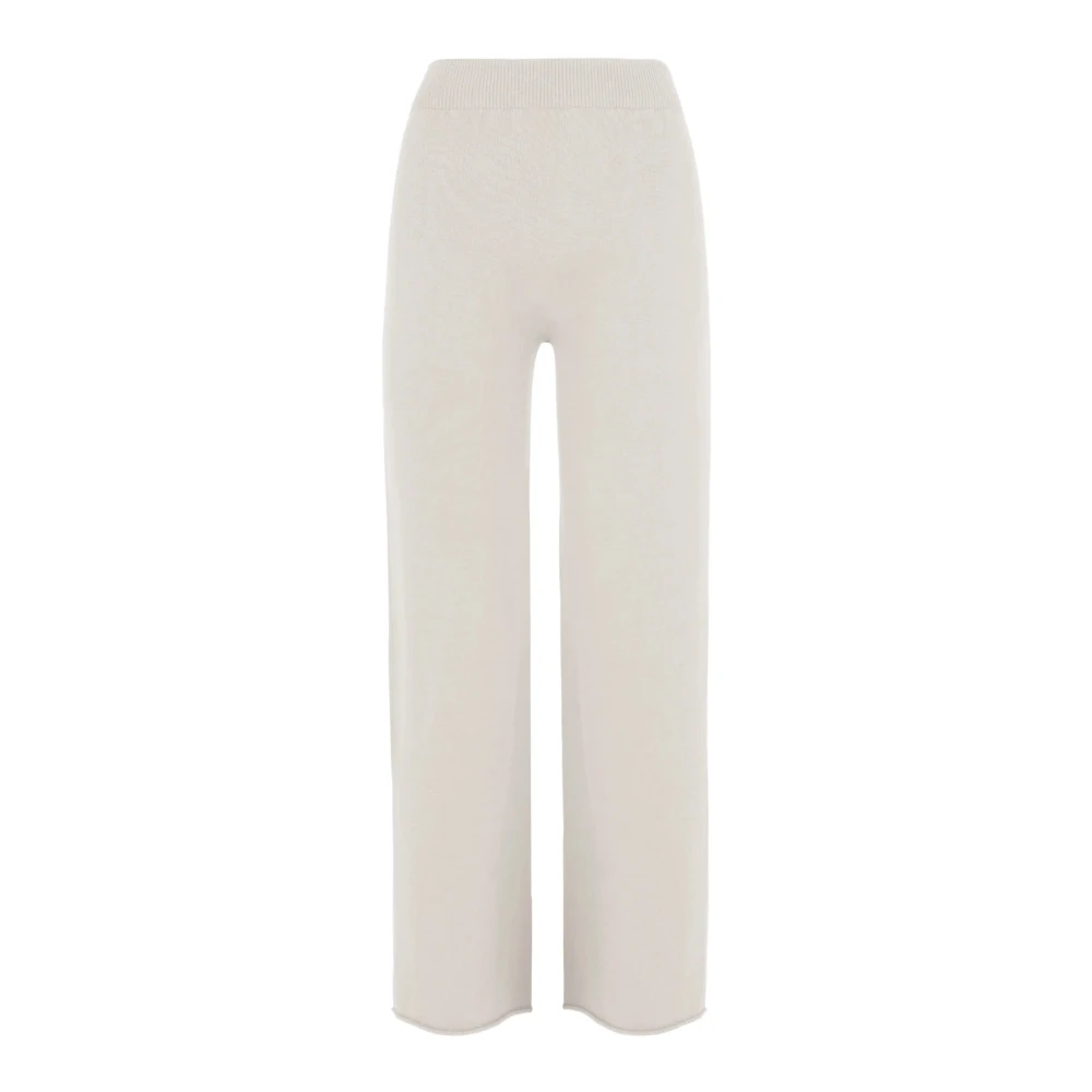 Bomboogie Vrouw Grijs Broeken Dames,, Gebreide Broek Groot