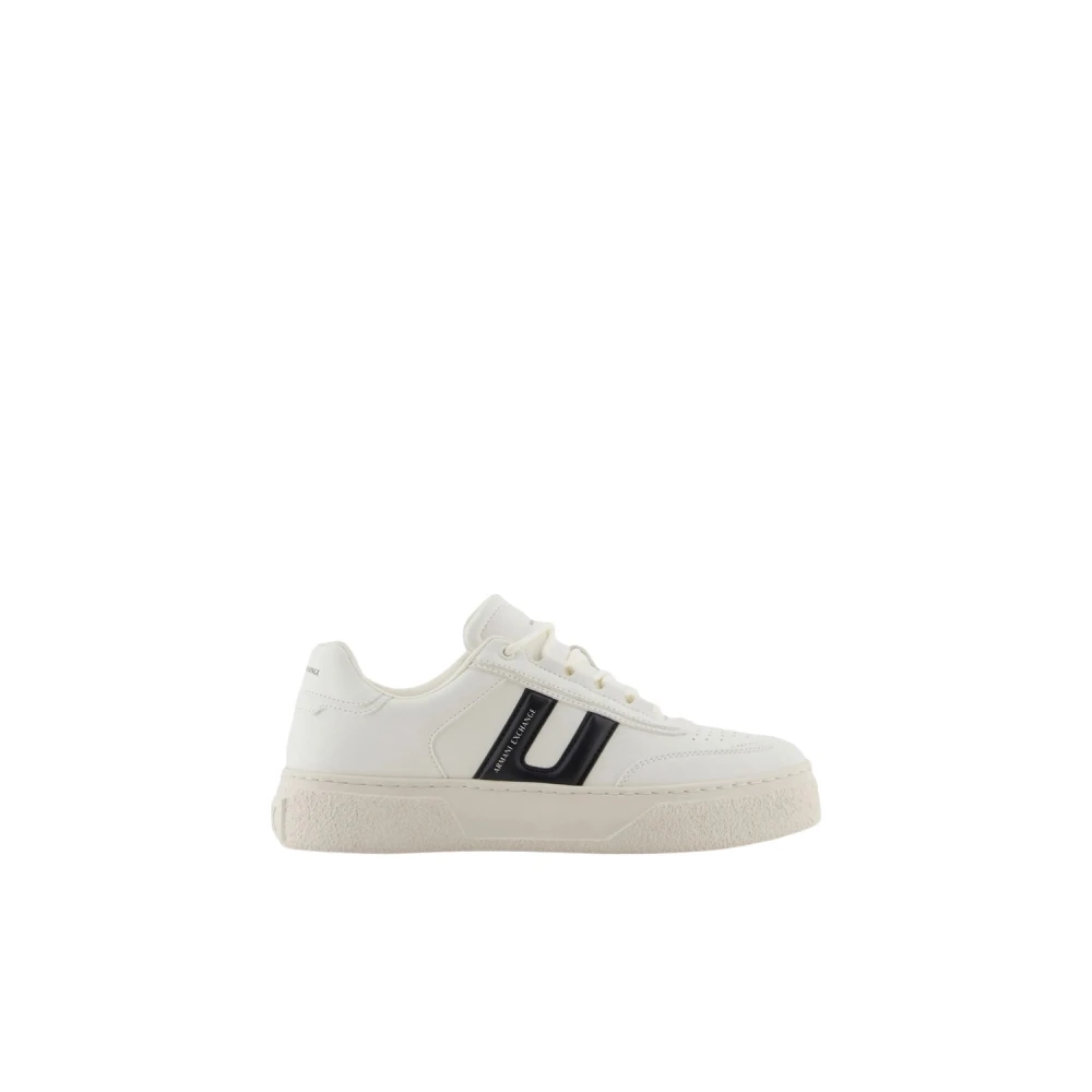 Armani Exchange Hombre Blanco Zapatos, Talla: 44 Eu